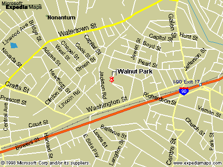 Map of Rashi Auditorium in Newton